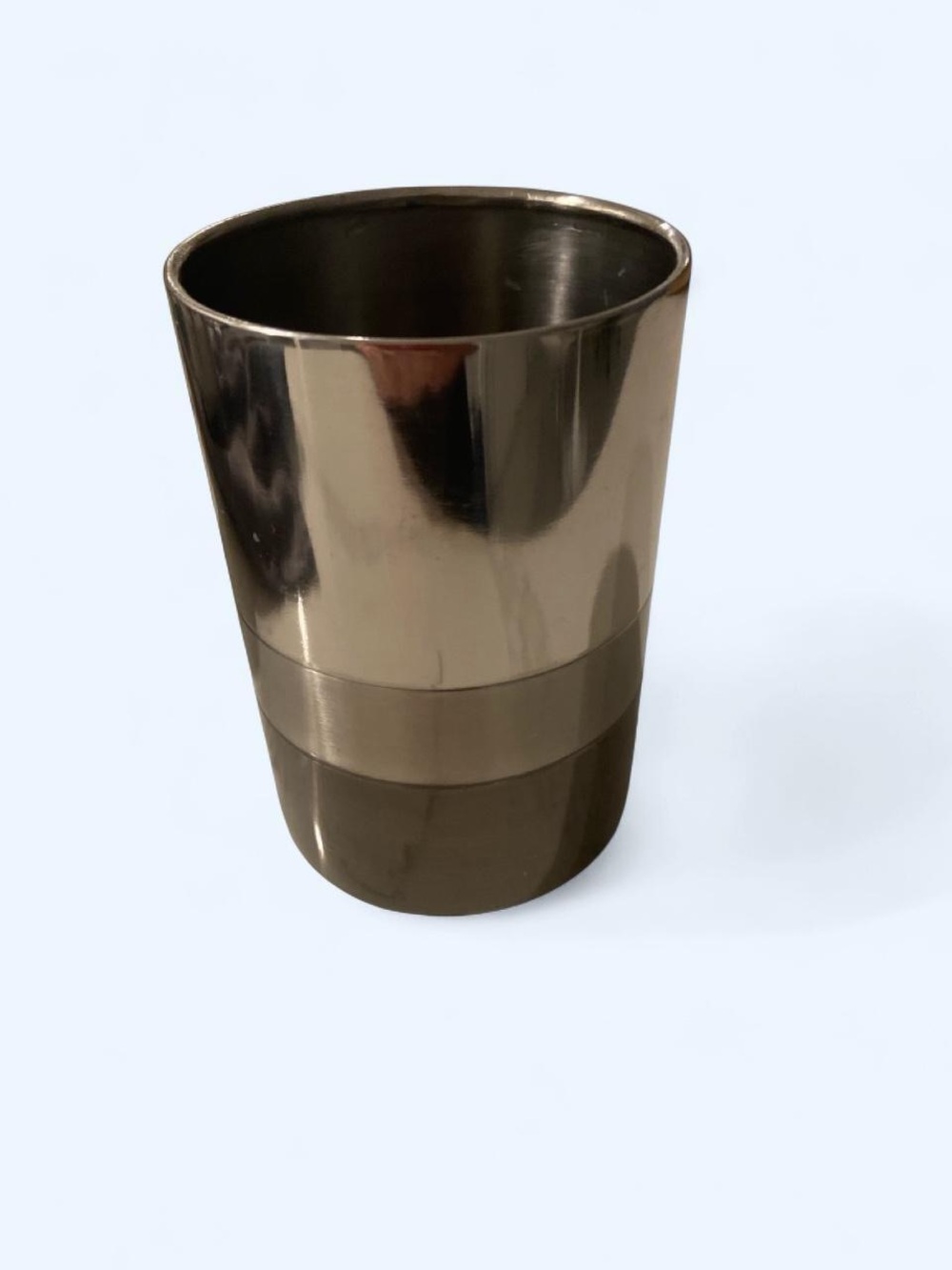 Chrome Toothbrush Cup
